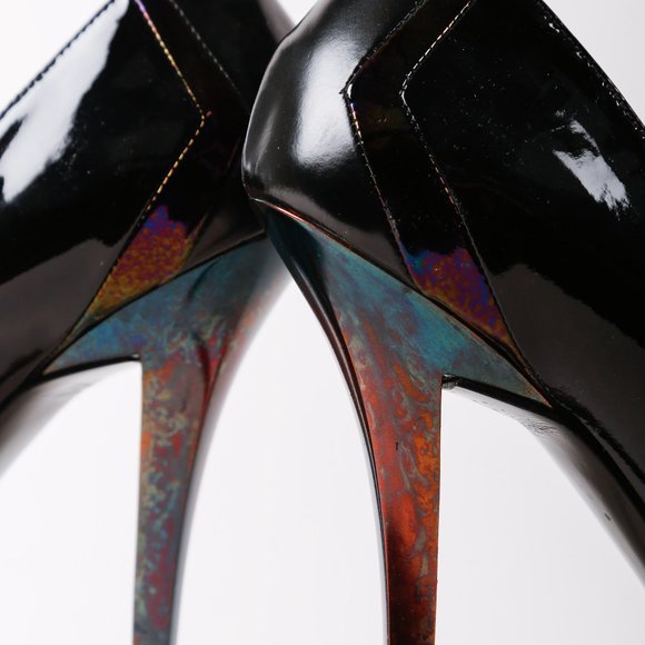 Gucci Oil Slick Platform Stiletto - Picture 6 of 9